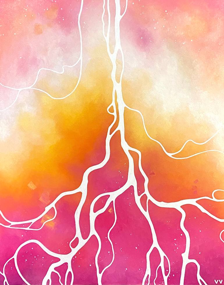 Mycelium 6 Painting by Var Vasilchenko | Saatchi Art