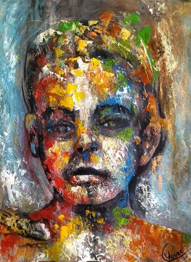 Print of Expressionism Children Paintings by Yunier Pouza