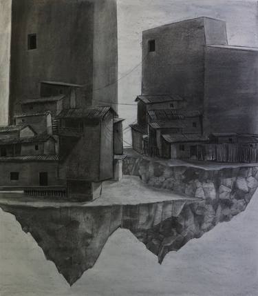 Print of Conceptual Landscape Drawings by Ezana Girma