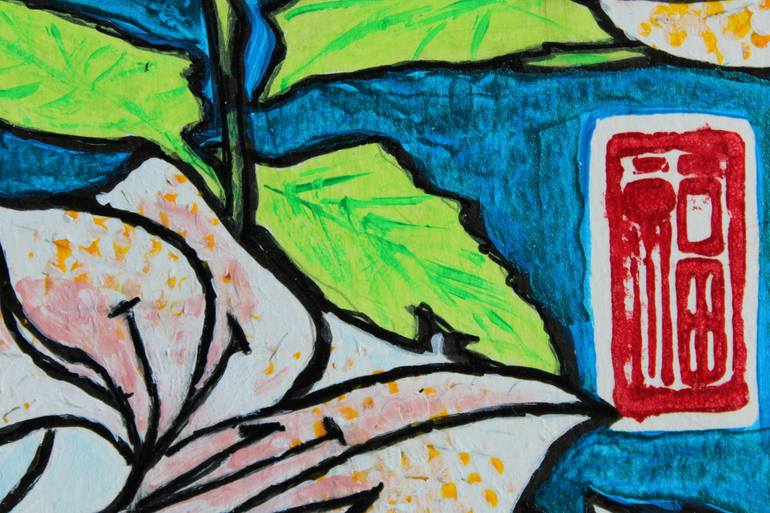 Original Illustration Botanic Painting by Kay Macdonald