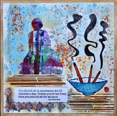 Print of Religious Mixed Media by Kay MacDonald