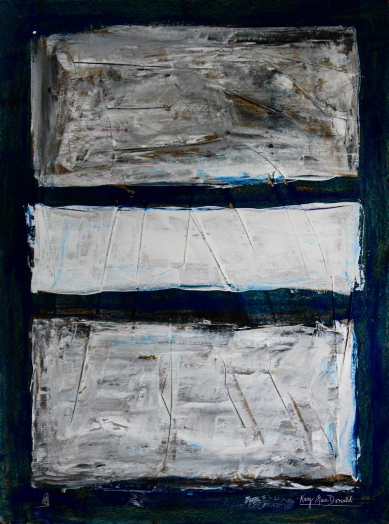 Print of Abstract Expressionism Abstract Paintings by Kay Macdonald