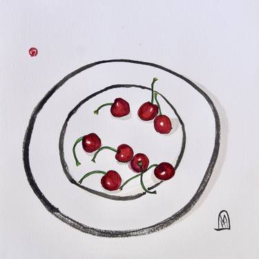 Original Minimalism Food & Drink Paintings by Kay MacDonald