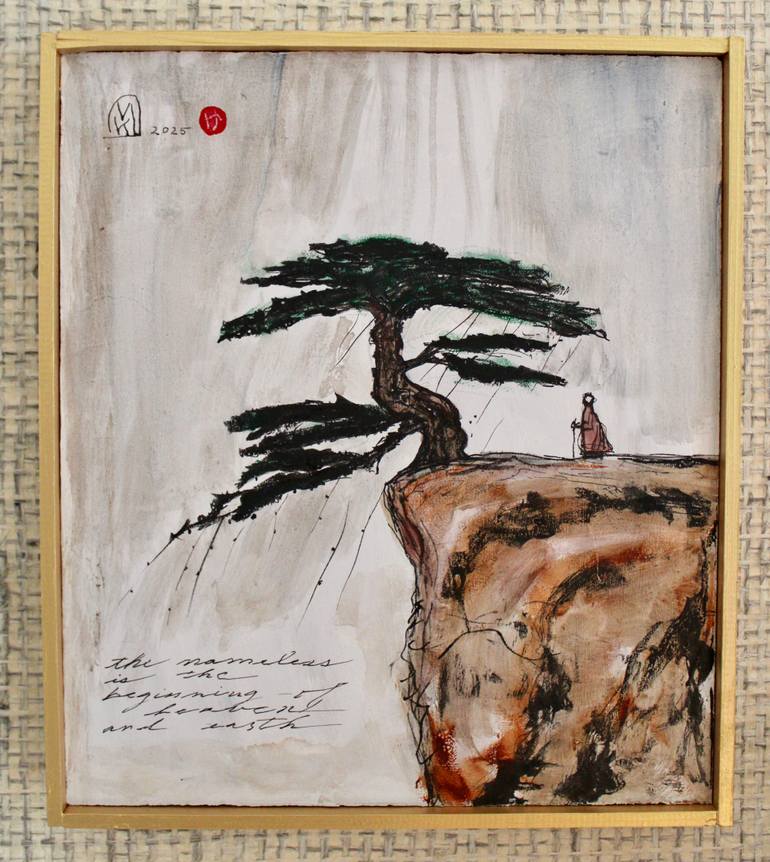 Original Symbolism Nature Painting by Kay Macdonald