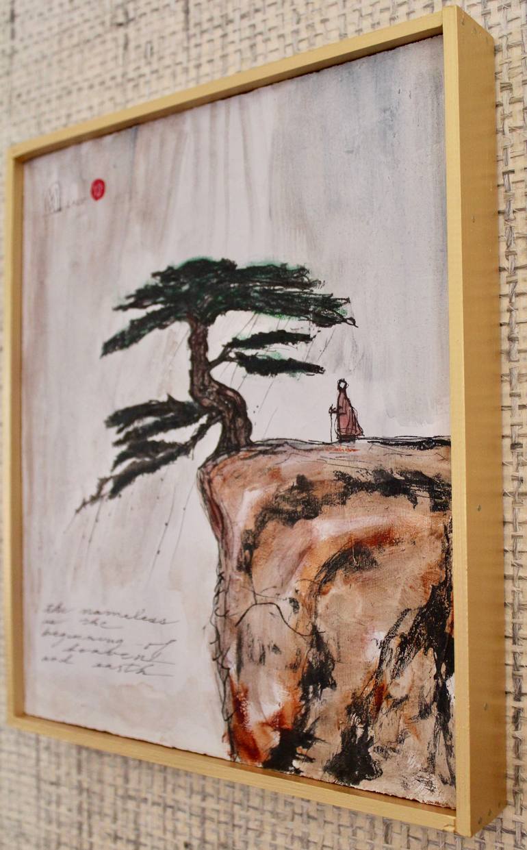 Original Symbolism Nature Painting by Kay Macdonald