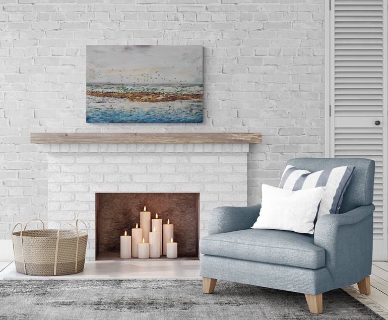 Original Fine Art Seascape Painting by Shweta Matai