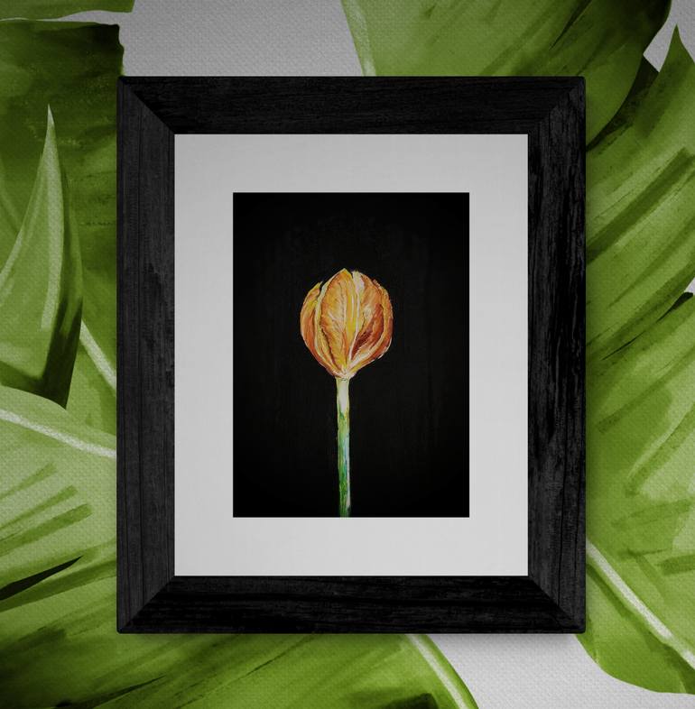 Original Contemporary Floral Painting by Shweta Matai