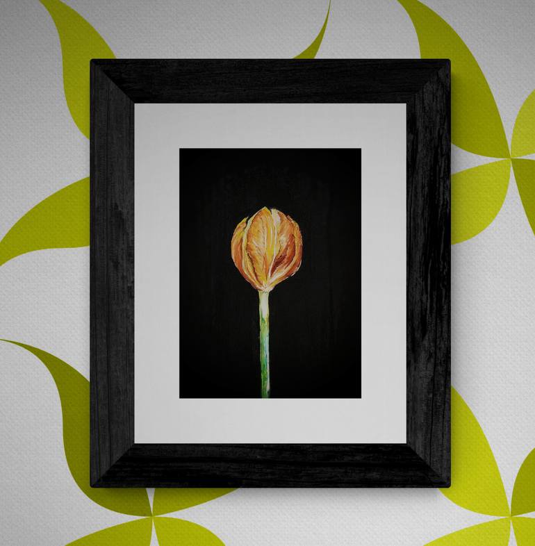 Original Contemporary Floral Painting by Shweta Matai