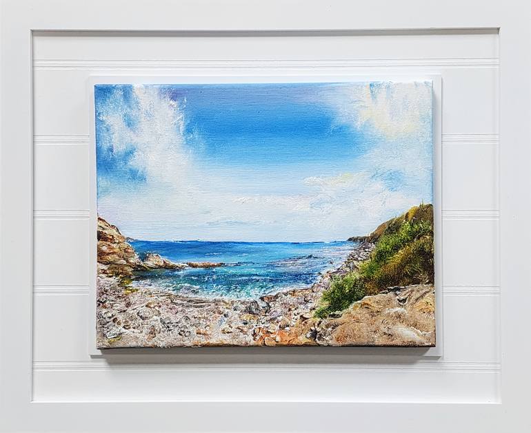 Original Realism Seascape Painting by Shweta Matai