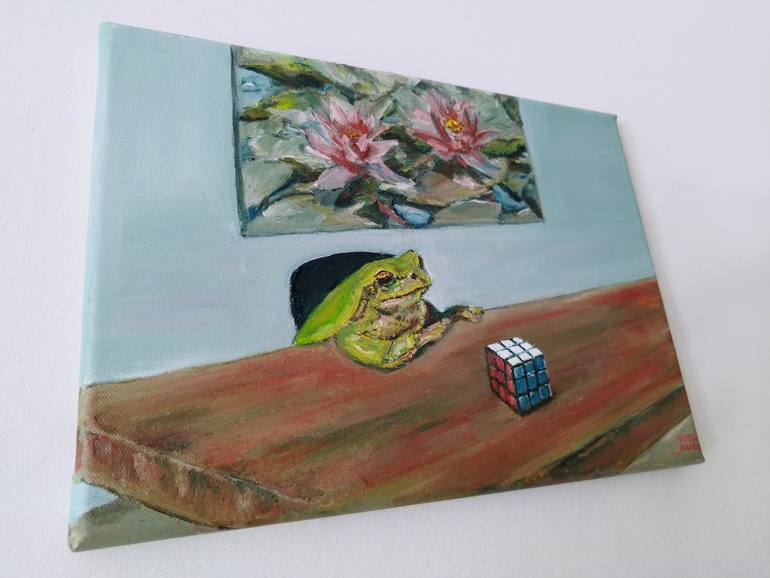 Original Contemporary Animal Painting by Jura Kuba Art