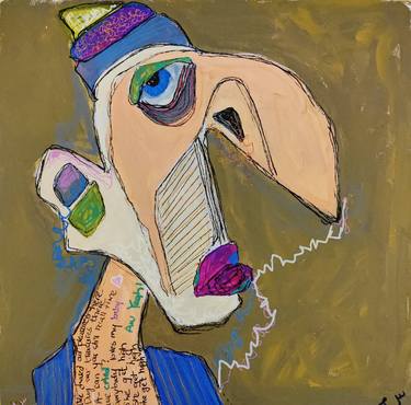 Original Abstract Expressionism Abstract Paintings by Samiya Mahir Sheikh