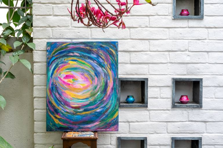 Original Expressionism Abstract Painting by Stuti Bramhecha