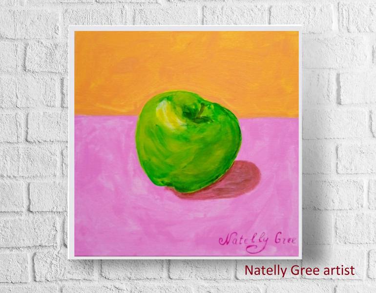 Original Abstract Food & Drink Painting by Natelly Gree