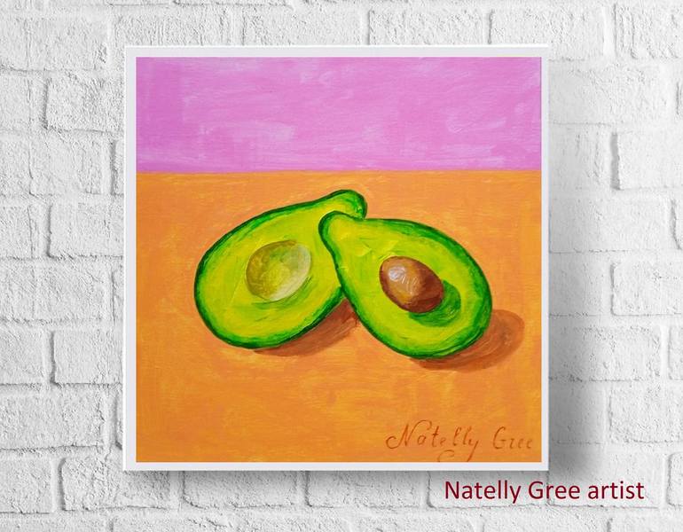 Original Food & Drink Painting by Natelly Gree