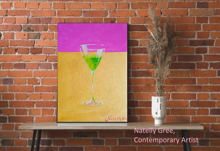 Original Abstract Food & Drink Painting by Natelly Gree