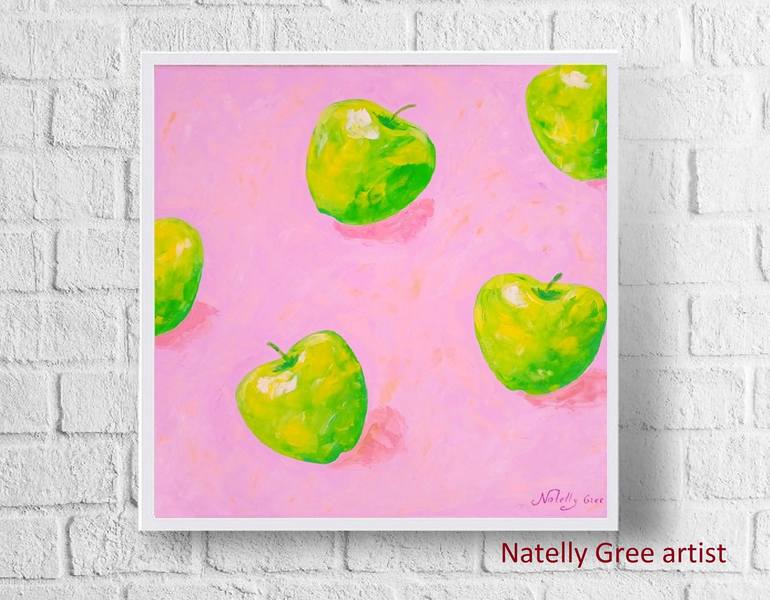 Original Food Painting by Natelly Gree