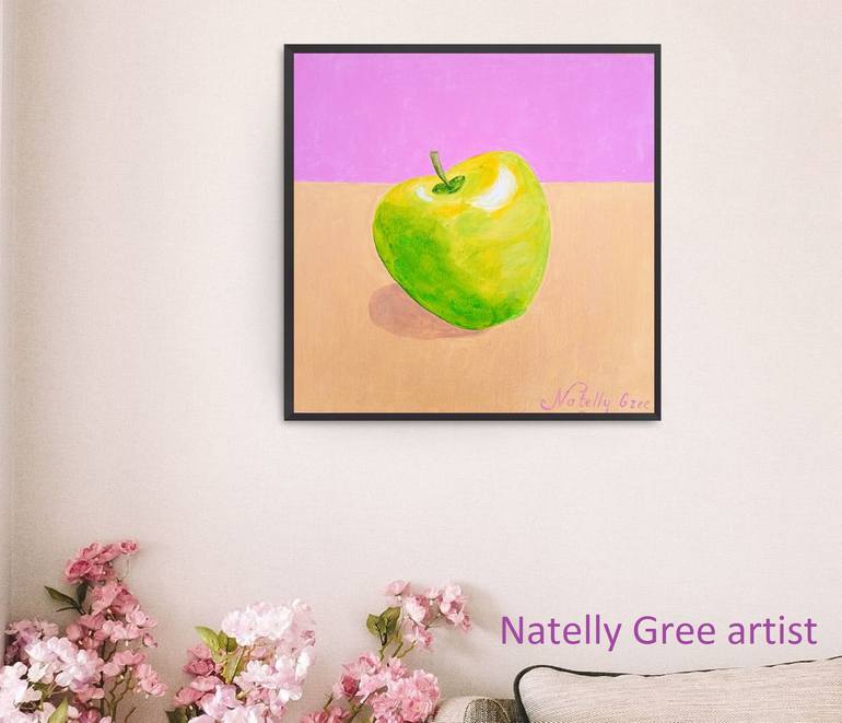 Original Abstract Still Life Painting by Natelly Gree