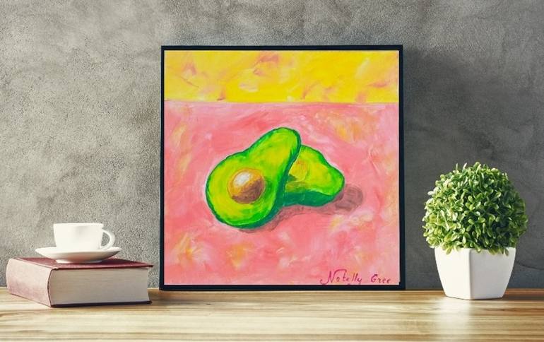 Original Contemporary Food Painting by Natelly Gree