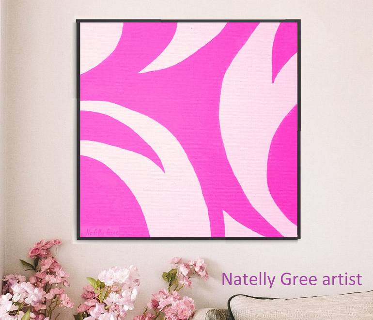 Original Conceptual Abstract Painting by Natelly Gree