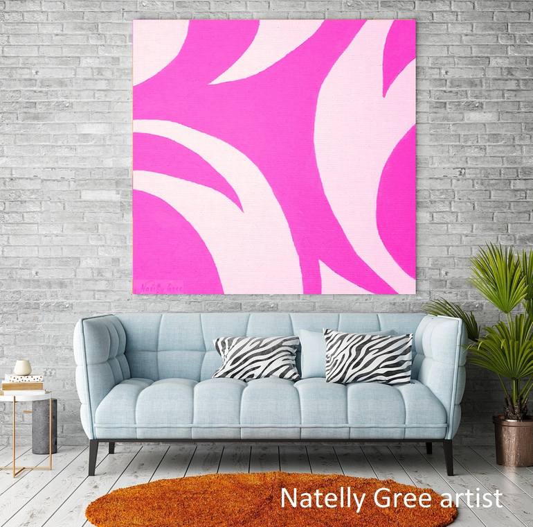 Original Conceptual Abstract Painting by Natelly Gree