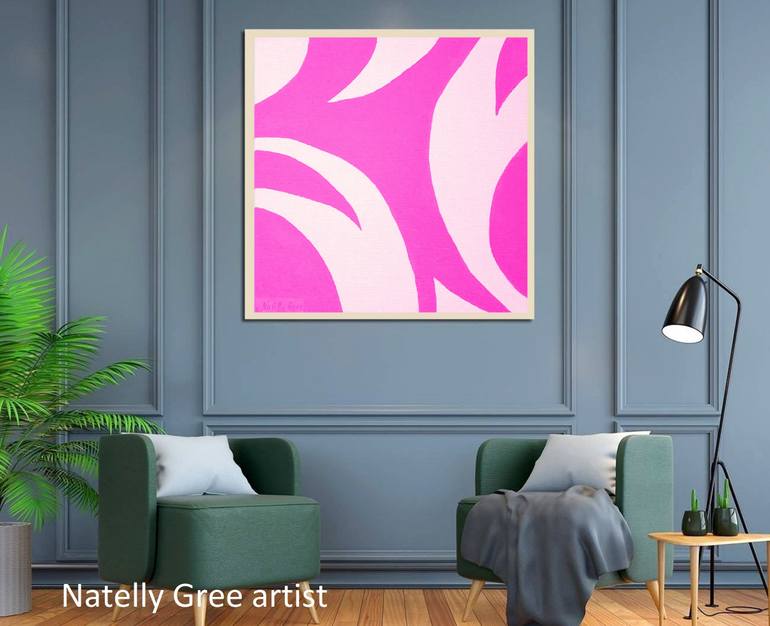 Original Conceptual Abstract Painting by Natelly Gree