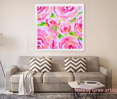 Original Abstract Nature Paintings by Natelly Gree