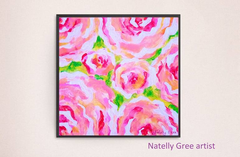 Original Abstract Nature Painting by Natelly Gree