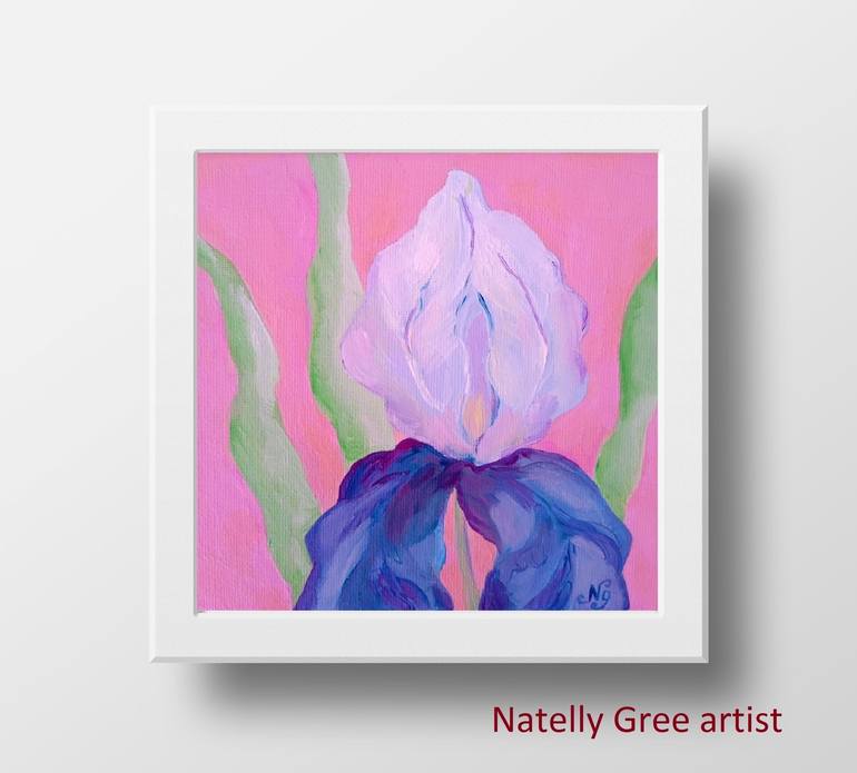 Original Contemporary Floral Painting by Natelly Gree