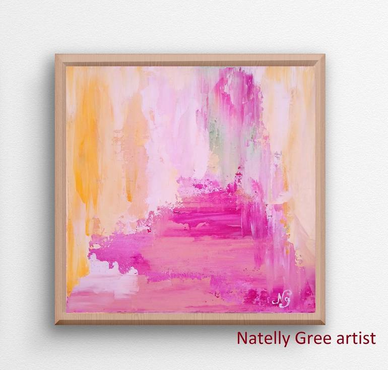 Original Conceptual Abstract Painting by Natelly Gree