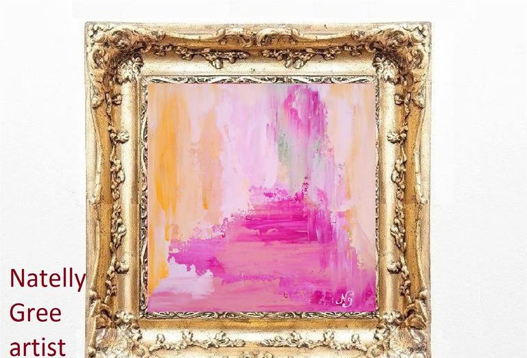 Original Conceptual Abstract Painting by Natelly Gree