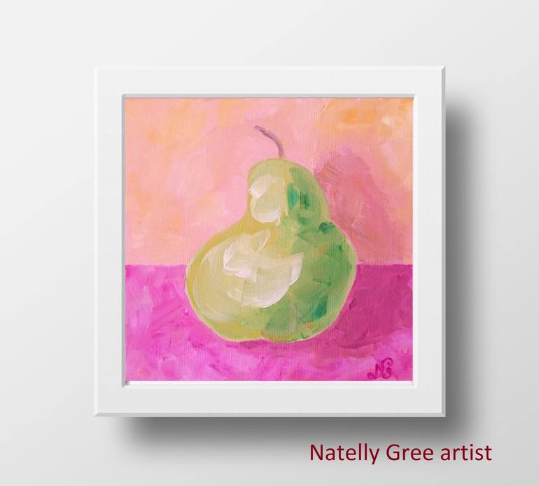 Original Kitchen Painting by Natelly Gree