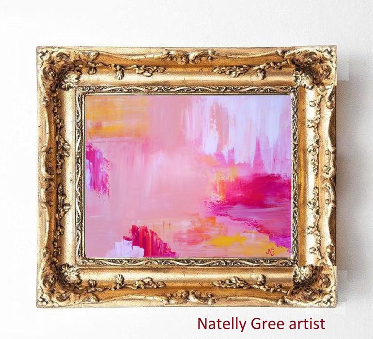 Original Conceptual Abstract Painting by Natelly Gree