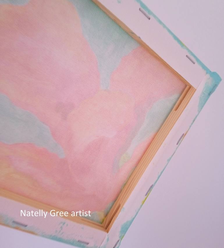 Original Contemporary Floral Painting by Natelly Gree