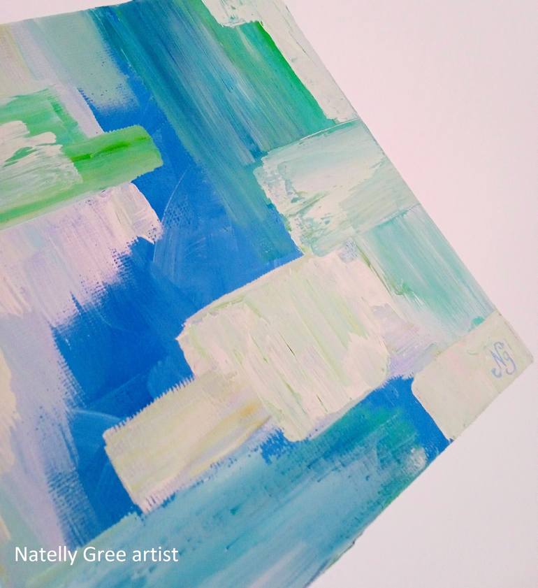 Original Conceptual Abstract Painting by Natelly Gree