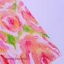 Roses Abstract Painting Small Canvas