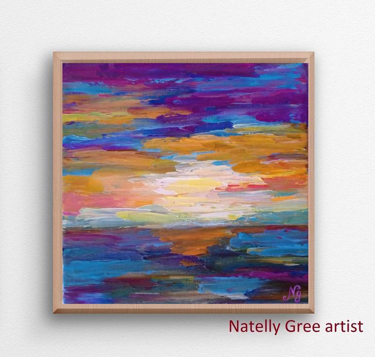 Original Contemporary Abstract Painting by Natelly Gree