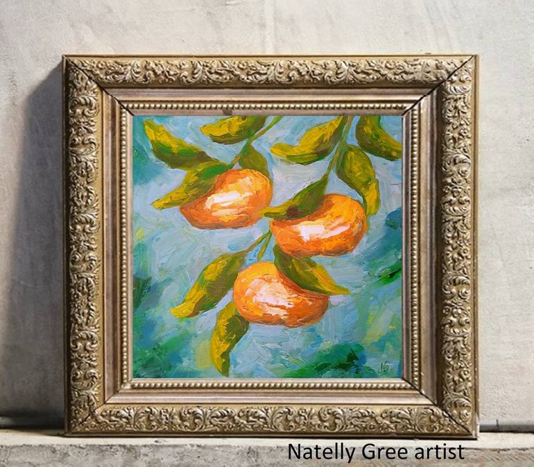 Original Impressionism Food & Drink Painting by Natelly Gree