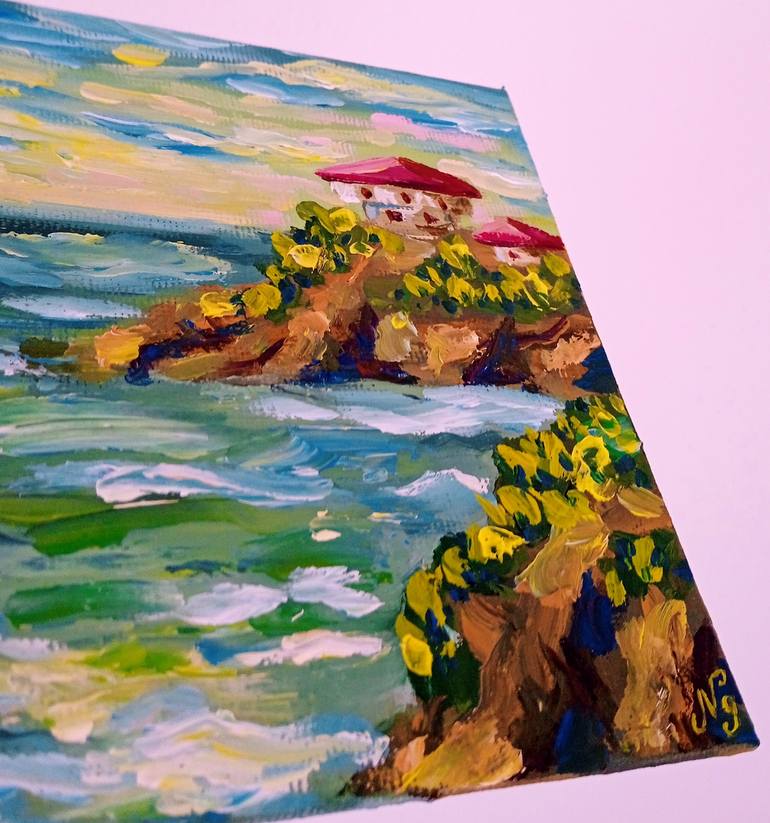 Original Contemporary Seascape Painting by Natelly Gree