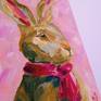 Impressionist Art Small Rabbit Art