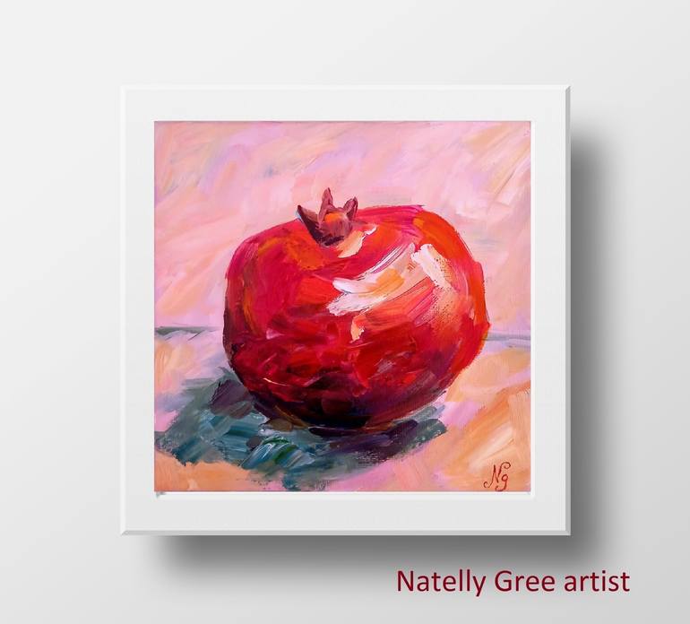 Original Abstract Still Life Painting by Natelly Gree