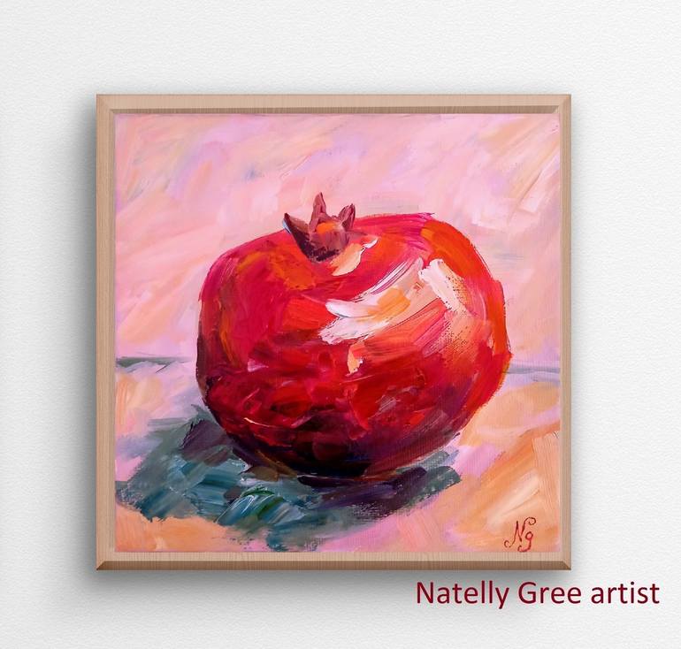 Original Abstract Still Life Painting by Natelly Gree