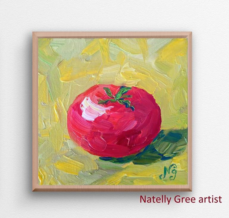 Original Impressionism Still Life Painting by Natelly Gree