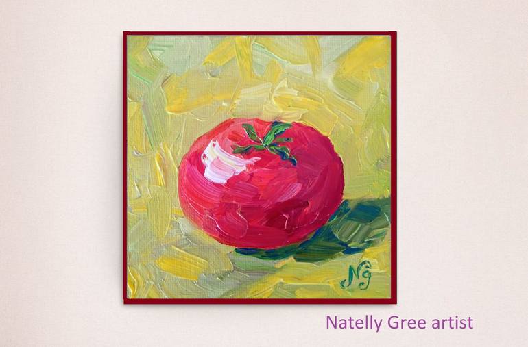 Original Impressionism Still Life Painting by Natelly Gree
