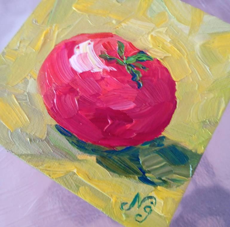 Original Impressionism Still Life Painting by Natelly Gree