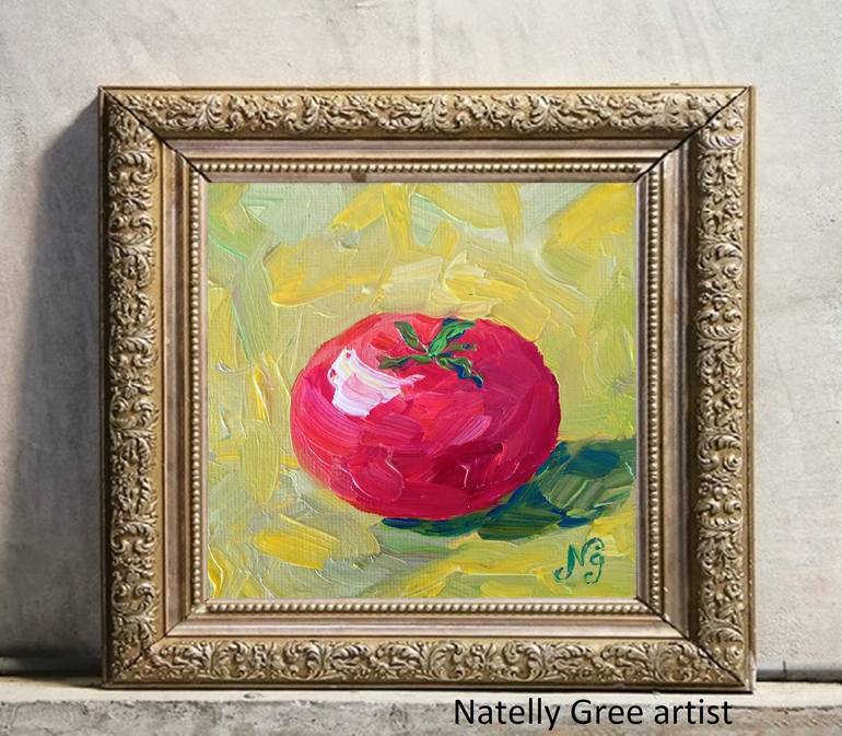 Original Impressionism Still Life Painting by Natelly Gree