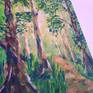 Canvas Forest Impressionist Art