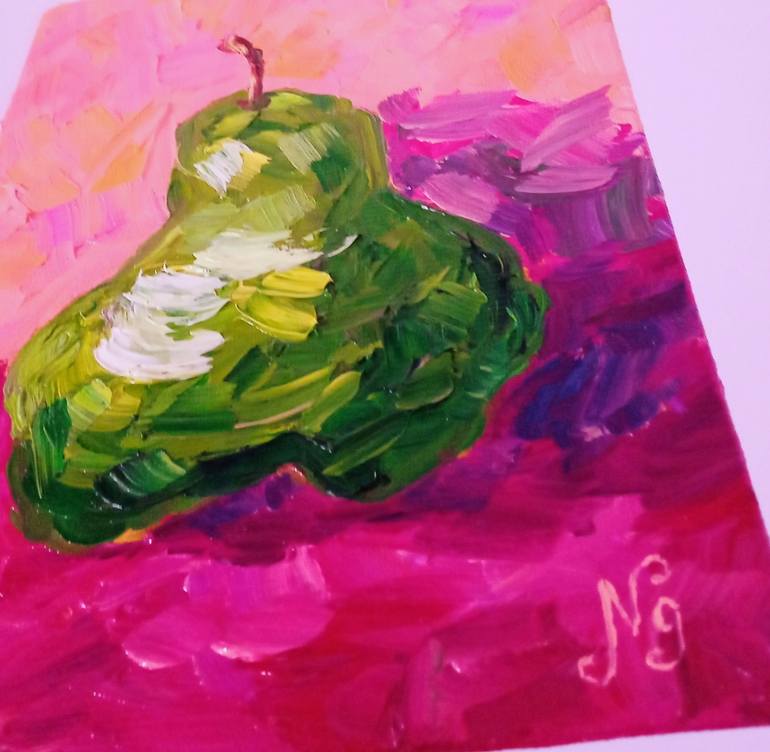 Original Abstract Food & Drink Painting by Natelly Gree