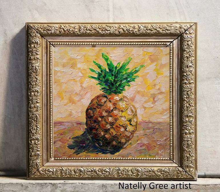 Original Impressionism Food & Drink Painting by Natelly Gree