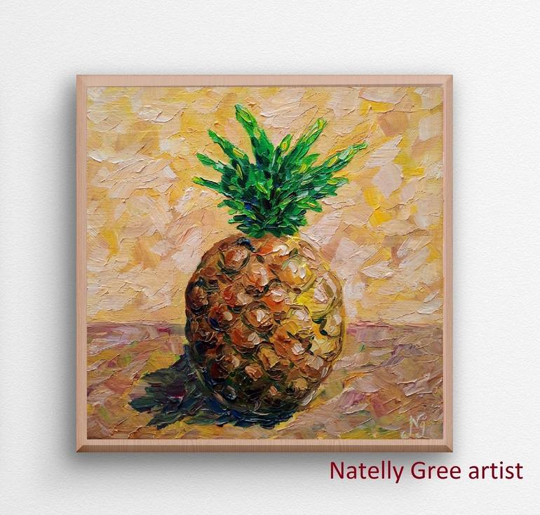 Original Impressionism Food & Drink Painting by Natelly Gree