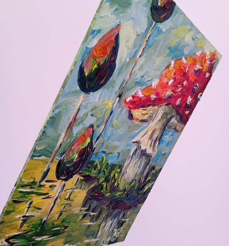 Original Abstract Landscape Painting by Natelly Gree